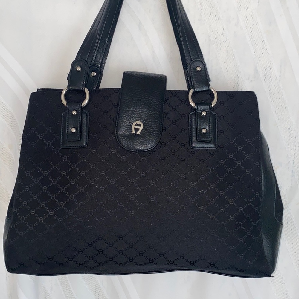 GUC! Etinne Aigner signature briefcase bag